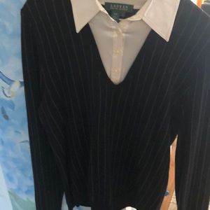 Ralph Lauren one piece sweater size large